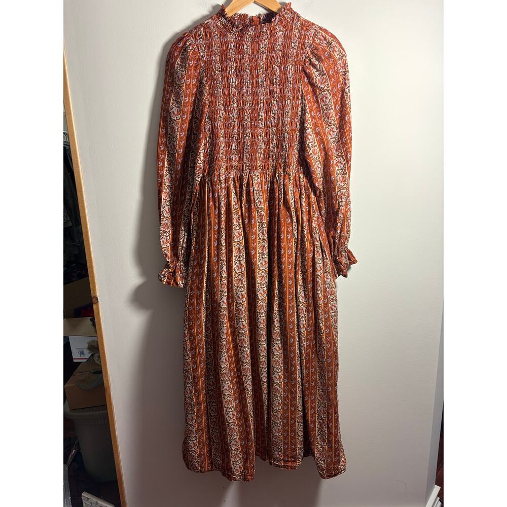 Marie Oliver Maxi Freddie Dress Sedona  Silk Blend